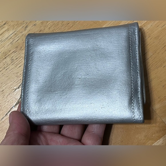 Prada Trifold Vintage Silver Wallet - Picture 2 of 12